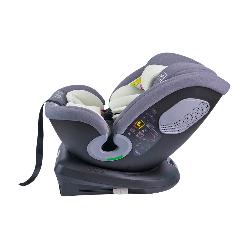 ISOFIX + teaghrán barr 360 Rothlú ar Chúl/Ar Aghaidh Aghaidh I-Méid Suíochán Gluaisteán Linbh 40-150cm