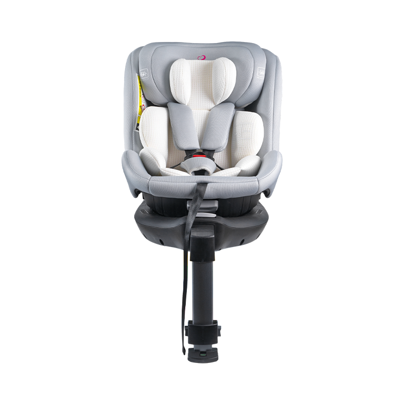 Cos tacaíochta ISOFIX + 360 Rothlú ar Chúl/Chun Chun Cinn Suíochán cairr leanbh 40-150cm