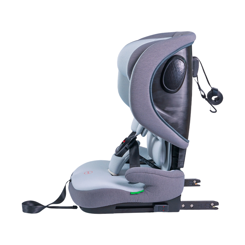 Suíochán cairr sábháilteachta foldable ISOFIX I-Méid 76-150cm Suíochán cairr sábháilteachta foldable ISOFIX I-Méid 76-150cm